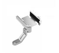 Aphkqost Motorcycle Navigation Bracket Mobile Phone Holder Motorbike Electric Scooter Navigation Aluminium Alloy Shockproof Brackets For GTS For GTV For LX For LXV 300 150(Mirror Holder Silver)