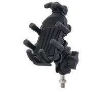 Aphkqost Motorcycle Navigation Bracket Motorcycle Aluminum Alloy Cell Phone Support Mobile Mirror Mount Navigation Stand Anti Vibration Handle Holder(1990A2)