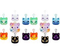 Aphmau 6” MeeMeow Mystery Plush Clip Ons - Elemental, Official Merch,Blind Bag,1 of 6 Possible, Styles May Vary (Pack of 2)