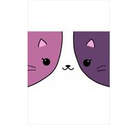 Aphmau cat pink and purple Notebook: Journal Gift,100 Lined Paper Book for Writing, Perfect Present for Fans, Notebook Diary 6 X 9 Inches