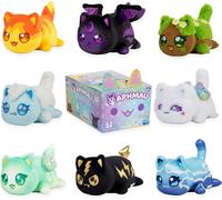 Aphmau 6 Inches MeeMeow Mystery Plush Series 8, Blind Box, 1 of 8 Possible, Fun Elemental MeeMeows Inspired By Minecraft, Official Merch