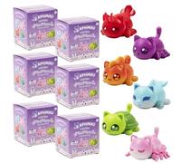 Aphmau MeeMeow Mystery Figures 6 Pack - Series 4; YouTube Gaming Channel, Blind Box, 6 of 8 Possible Under The Sea MeeMeows, Official Merch