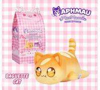 Aphmau Bakery MeeMeows Mystery Plush 11" - Baguette, Muffin, Pie & Baker Cat Collectibles - 4 to collect, One Supplied, Styles May Vary