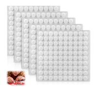 Aphohome 1000pcs Thick Double Sided Adhesive Dots 10mm Diameter, 2mm Thick, Removable PE Foam Tape, for 3D Crafts, 3D Decoration & Balloons, Strong Hold on Raised Decoration Projects