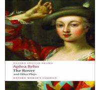 Aphra Behn The Rover & Other Plays Paperback Book Aphra Behn Multicolor
