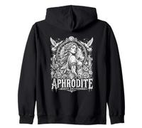 Aphrodite Beauty Unconquered Greek Mythology Goddess Zip Hoodie