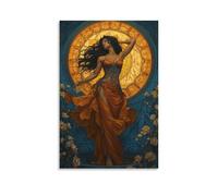 Aphrodite Goddess Poster Greek Love And Beauty Picture Print Canvas Poster Wall Paint Art Posters Decor Modern Home Artworks 16x24inch(40x60cm)