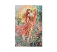 Aphrodite Watercolor Print - Greek Goddess of Love & Beauty-1