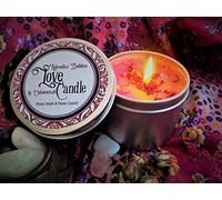 Aphrodite Witchcraft Candle for Love with Rose