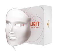 Aphrona® | FDA cleared Moonlight LED Facial Mask Skin Care Mask, LED Light Therapy Red Blue light for Acne Removal Wrinkle Reduction