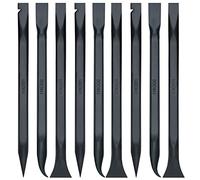 Aphrordity 9 Pieces Plastic Scraper Tool Oven Scraper Tool Non Scratch Dual-Headed Multi-Use for Clean Up Car Crevices, Price Tags, Edge Dirt Crevice Cleaning Tool.Black, aph-22014_1