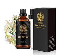 Aphrosmile Tuberose Essential Oil, 100% Pure, 3.3oz (100ml) for Air Freshener, DIY Candle Making, Bath Bombs, Soap Making