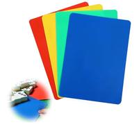 Aphumedc 4 Pcs Frosted Plastic Shuffler Mahjong Accessories Mahjong Tile Mixer for Mixing and Shuffling Gifts for Mahjongs Lovers Game Night with Family and Friends - Red Green Blue Yellow