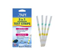 API Aquarium Test Strips 5-in-1 - Freshwater & Saltwater - 4-Count Box