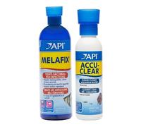 API Aquarium Treatment & Water Clarifier Bundle Melafix 473ml + ACCU-CLEAR 118ml