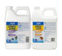 API Aquarium Water Treatment Bundle Stress Coat 1.9L + Stress Zyme 946ml