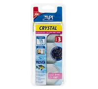 API CRYSTAL Aquarium Filtration Media Cartridges for Superclean 120 and 150 Internal Filter, Size 3, Pack of 3