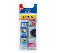 API CRYSTAL Aquarium Filtration Media Cartridges for Superclean 40 Internal Filter, Size 1, Pack of 6