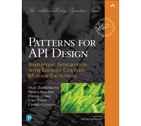 API DESIGN PATTERNS By Olaf Zimmermann (Paperback) (9780137670109)