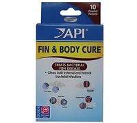 API FIN & BODY CURE Freshwater Fish Powder Medication 10-Count Box
