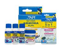 API Perfect Start Aquarium Kit 84N with 5in1 and Ammonia Test Strips Bundle