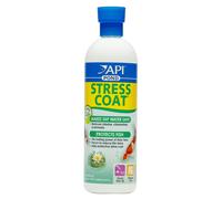 API POND STRESS COAT (473 ml) Pond Water Conditioner - Quickly Makes Tap Water Safe for Fish & Plants - Up to 7,267 Litres - Removes Chlorin