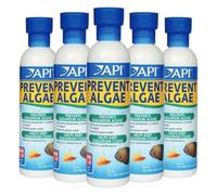 API Prevent Algae Freshwater Algaecide - 237 ml x 5 Bottles for Clear Water & Algae Control in Aquariums