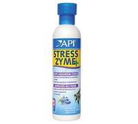 API Aquarium Treatment Stress Zyme – Freshwater & Saltwater – 237 ml bottle