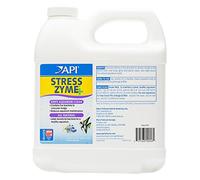 API Stress Zyme Freshwater and Saltwater Aquarium Cleaning Solution Bottle, White, 1.9 Litre