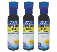 API White Spot Cure Freshwater and Saltwater Fish Medication, 118 ml - Packaging May Vary (pack of 3)