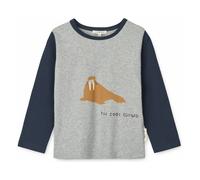 Apia organic cotton T-shirt Heather grey 9/12 months