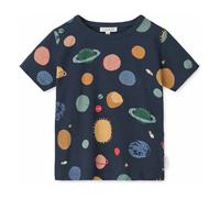 Apia Planets Organic Cotton T-shirt Navy blue 9/12 months