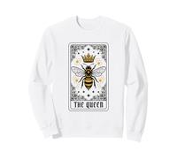 Apiary Beekeeping Honey Bee Keeping Keeper Queen Tarot Card Sweatshirt