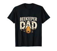 Apiary Hive Bees Beekeeper Dad Honey Father Loving T-Shirt
