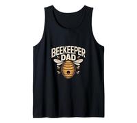 Apiary Hive Bees Beekeeper Dad Honey Father Loving Tank Top