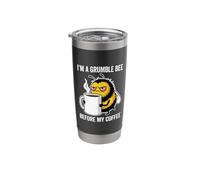 Apiary Humor Beekeeping Grumpy Bee Keeper Keeping Coffee Stainless Steel Insulated Tumbler