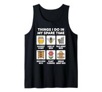 Apiary Humor Beekeeping Honey Bee Keeping Keeper Tank Top