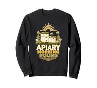 APIARY MORNING ROUND Flower Farm Bouquet Sweatshirt