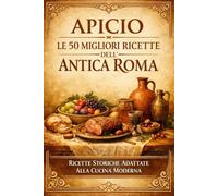 Apicio: Le 50 Migliori Ricette dell’Antica Roma: Ricette Storiche Selezionate e Adattate alla Cucina Moderna - Guida Pratica alla Gastronomia Romana