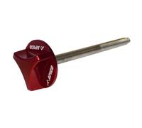 Apico 80mm CNC Air Filter Bolt For Honda CR 125/250 1996-2007, Kawasaki KX 65/85 1991-2023, KXF250 2004-2020 Red