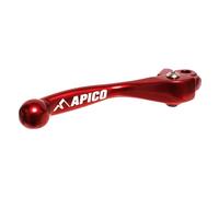Apico Elite Brake Lever For Suzuki RM85 2005-2025, Kawasaki KX 2000-2026, KXF 2004-2012, Yamaha YZ 65/85 2001-2025, YZ 125/250 2001-2007 Red