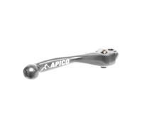 Apico Elite Brake Lever For Suzuki RM85 2005-2025, Kawasaki KX 2000-2026, KXF 2004-2012, Yamaha YZ 65/85 2001-2025, YZ 125/250 2001-2007 Silver