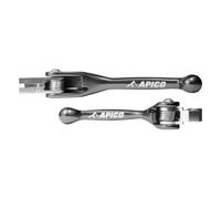 Apico Set Of Flexi Levers For Kawasaki KX 65/85/100 2002-2023, KX 125/250 2000-2008, Suzuki RMZ250 2007-2023, RMZ450 2005-2023 Ti