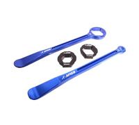 Apico Tyre Lever & Wrench Set Inc 10,13,22,27,32mm Alloy Blue