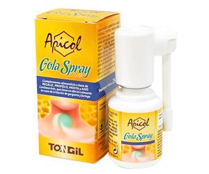 Apicol Gola Propolis Throat Spray 25 ml - Propolis with Licorice, Mint and Anise, Soothing Effect for Throat and Pharynx Irritation, Sugar Free and Allergen Free | from TONGIL