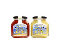 Apicoltura Castel Belfort - pack of 2 x 400 g 100% Italian Wildflower and Sulla Honey, Cold-Processed, Artisan, Ideal for Snacks, Cheese and Desserts, 400 g