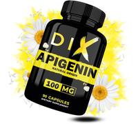 APIGENINE | 100% Natural | Chamomile Extract | Better Sleep | Relaxation | Vegetable Capsules | Well-Being | NAD+