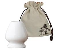 Apingjenz Matcha Whisk Holder Ceramic Stand for Bamboo Matcha Chasen Japanese Tea Set Accessory