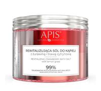 APIS Moosberry vitality revitalising bath salt with cranberry and lemongrass | vitality and relaxation | 650 g
