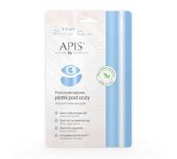 APIS Natural Cosmetics Anti-Puffiness Eye Pads with Hyaluronic Acid 4D, Snow Algae Extract, Guarana Extract, Eye'fective Complex, 1 Pair